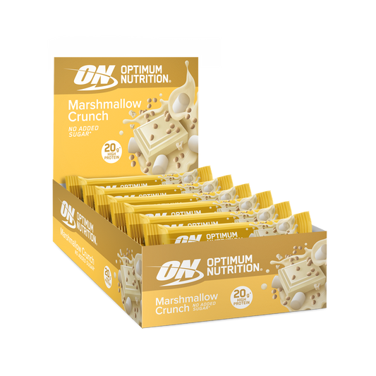 Optimum Nutrition Crunch Bar 10x65g - Nutty Choc Caramel