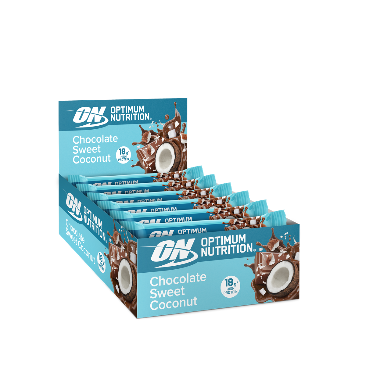 Optimum Nutrition Crunch Bar 12x55g - Choc Red Berry