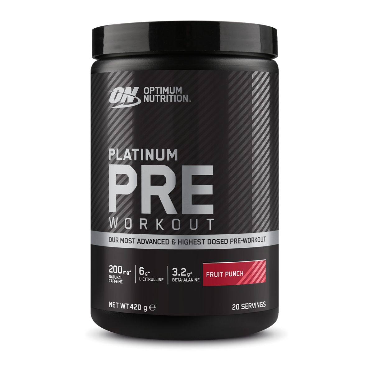 Optimum Nutrition Platinum Pre-Workout 420g - Blue Razz
