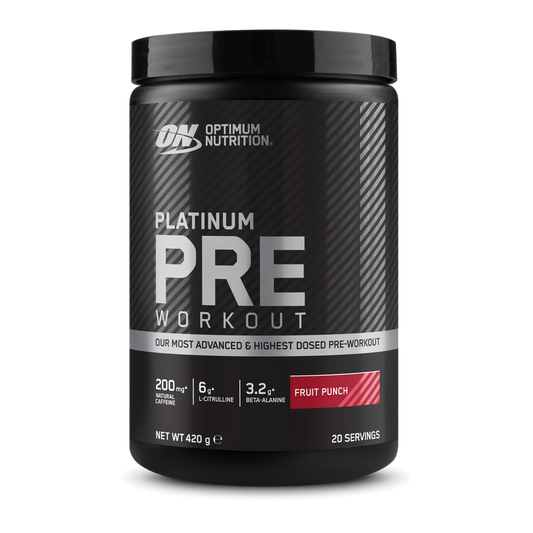 Optimum Nutrition Platinum Pre-Workout 420g - Blue Razz