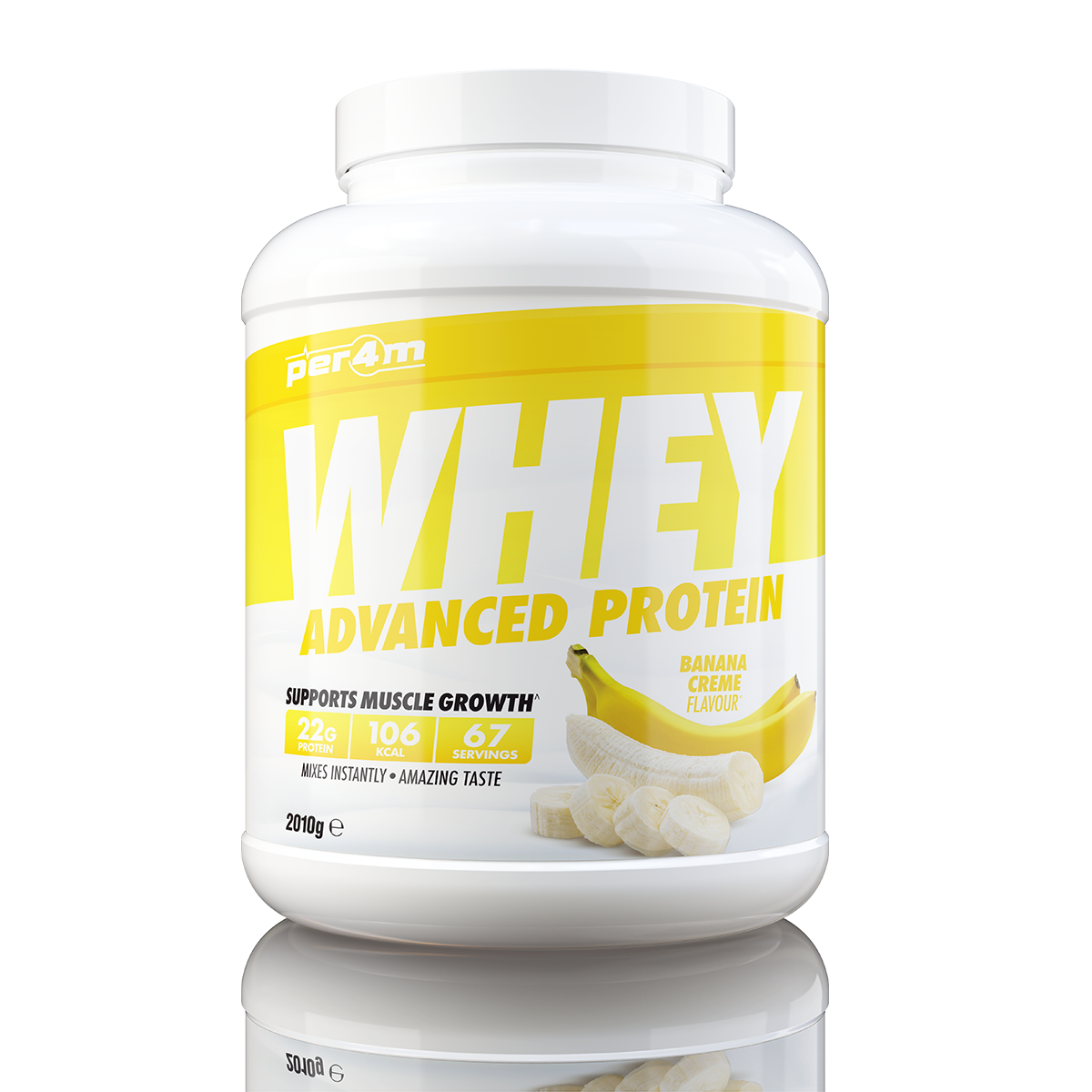 Per4m Advanced Whey Protein 2.01kg - Banana Creme