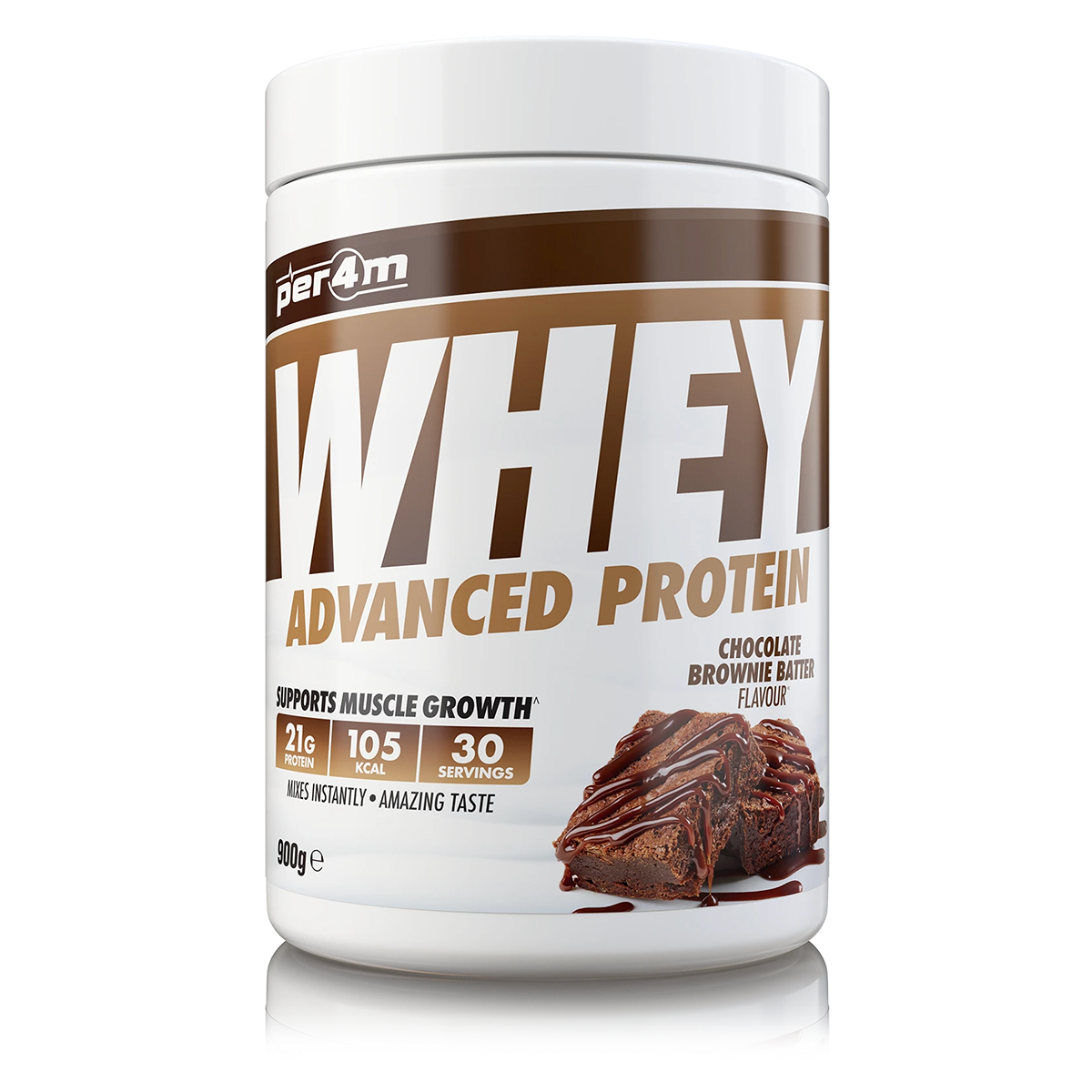 Per4m Advanced Whey Protein 900g - Chocolate Brownie Batter