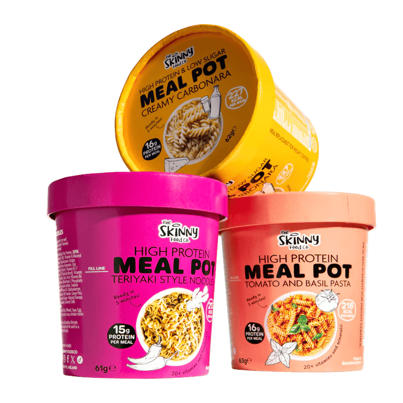 The Skinny Food Co High Protein Mealpots 12x62g - Teriyaki