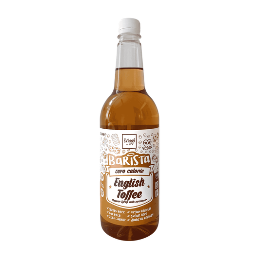 The Skinny Food Co Skinny Barista Zero Calorie Coffee Syrup 1000ml - English Toffee