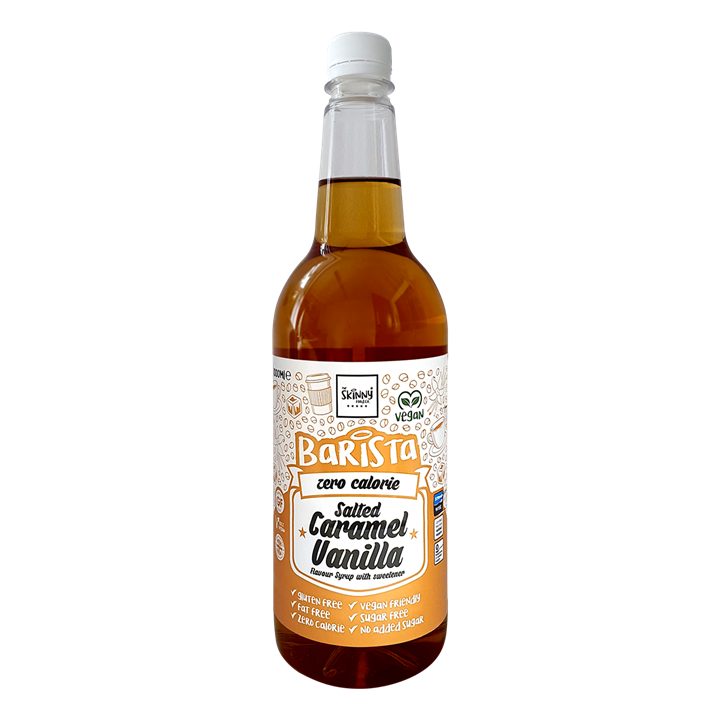 The Skinny Food Co Skinny Barista Zero Calorie Coffee Syrup 1000ml - Chocolate Chip Cookie (Limited Edition)