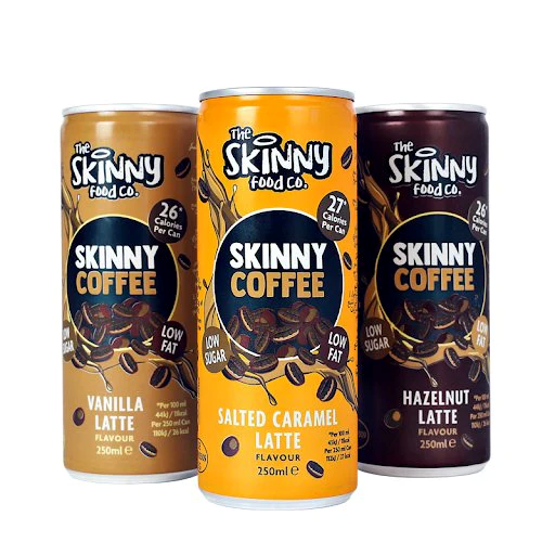The Skinny Food Co Skinny Coffee 12x250ml - Hazelnut Latte