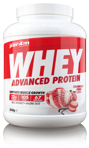 Per4m Advanced Whey Protein 2.01kg - Strawberry Creme