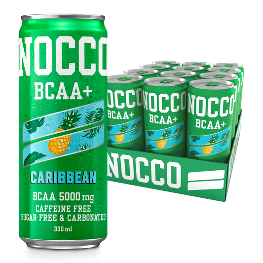 NOCCO BCAA+ - 12x330ml / Caribbean