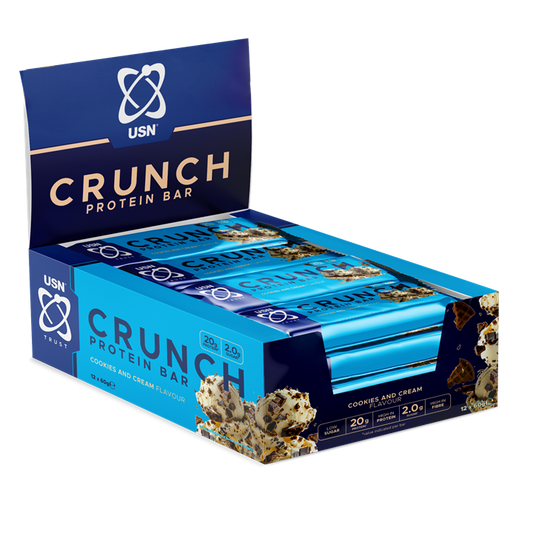 USN Trust Crunch Bars 12x60g - Blueberry Muffin