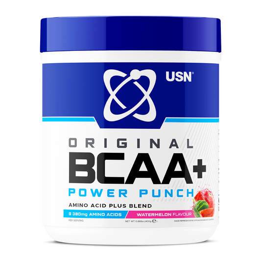 USN BCAA Power Punch 400g - Blue Raspberry