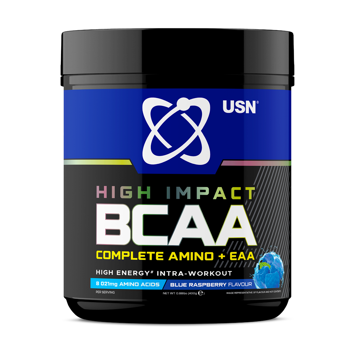 USN BCAA Complete Amino + EAA - 400g / Blue Raspberry