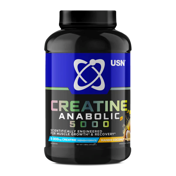 USN Creatine Anabolic 5000 900g - Mango Coconut