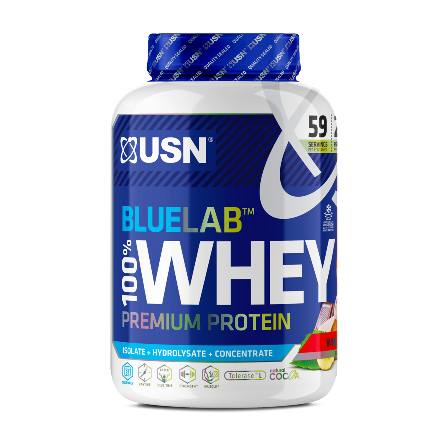 USN Blue Lab Whey 2kg - Wheytella