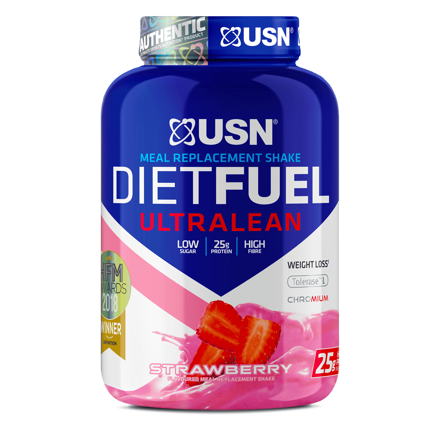 USN Diet Fuel Ultralean 2kg - Strawberry