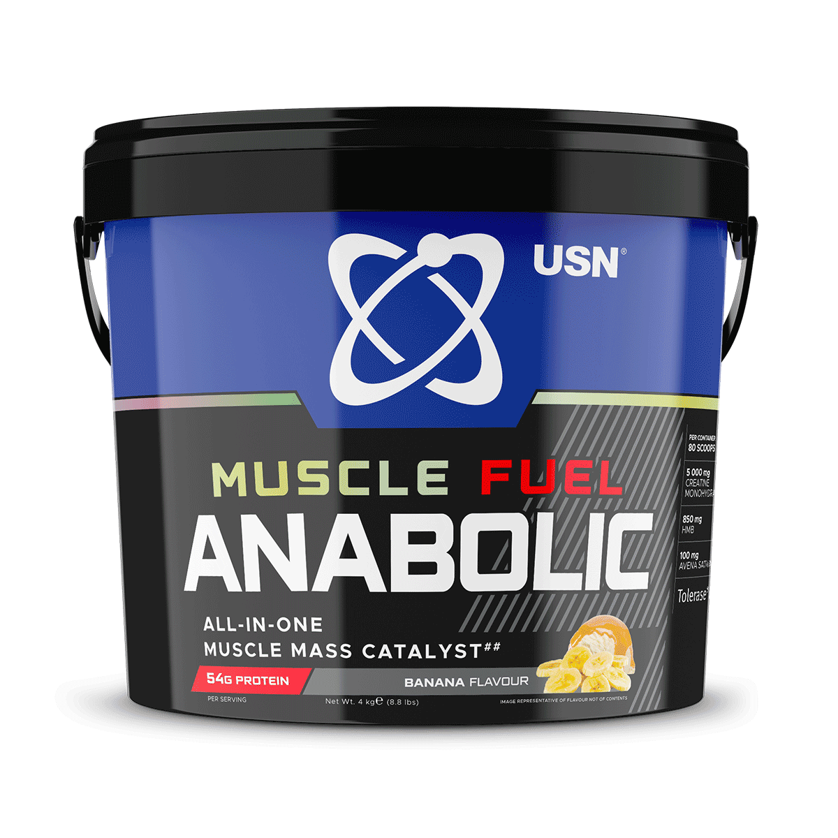 USN Muscle Fuel Anabolic 4kg - Banana