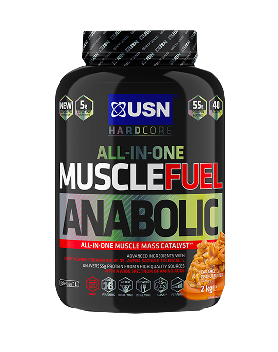 USN Muscle Fuel Anabolic 2kg - Caramel Peanut Butter
