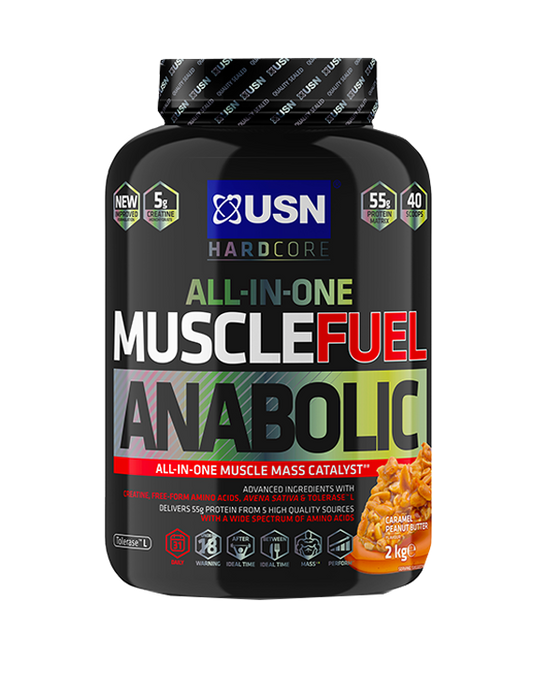 USN Muscle Fuel Anabolic 2kg - Caramel Peanut Butter