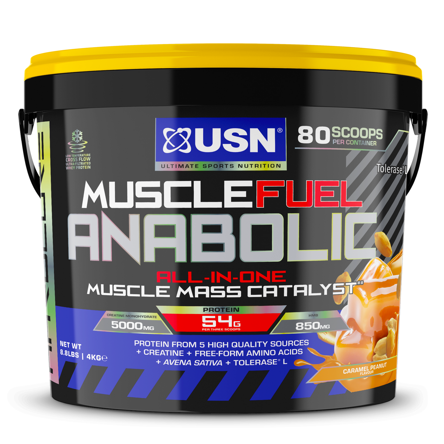USN Muscle Fuel Anabolic 4kg - Caramel Peanut Butter