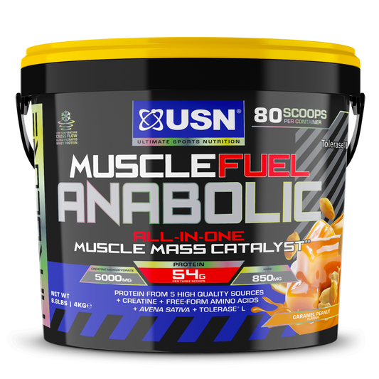 USN Muscle Fuel Anabolic 4kg - Caramel Peanut Butter