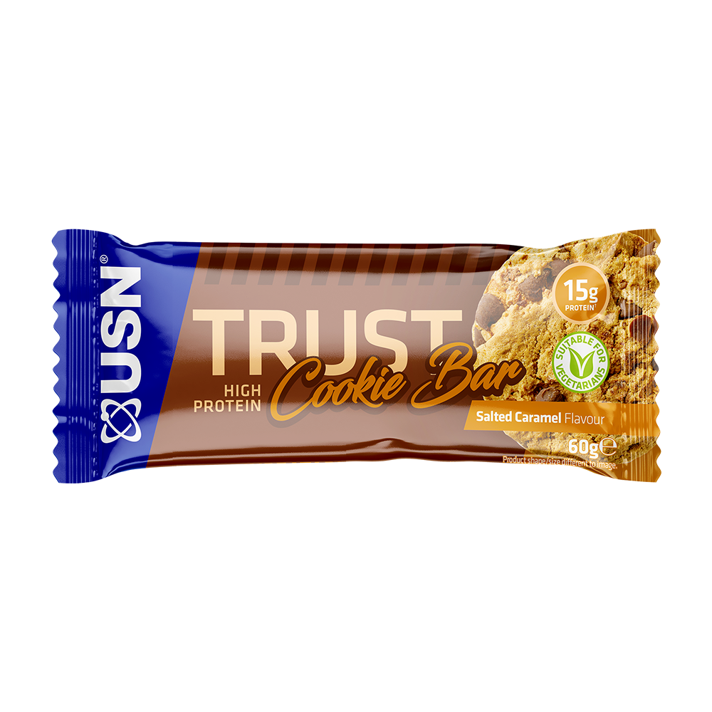 USN Trust Cookie Bar 12x60g - Salted Caramel