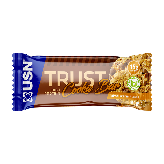 USN Trust Cookie Bar 12x60g - Salted Caramel