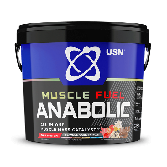 USN Muscle Fuel Anabolic - 4kg / Cookies and Cream/Choc/Strawb/Vanilla