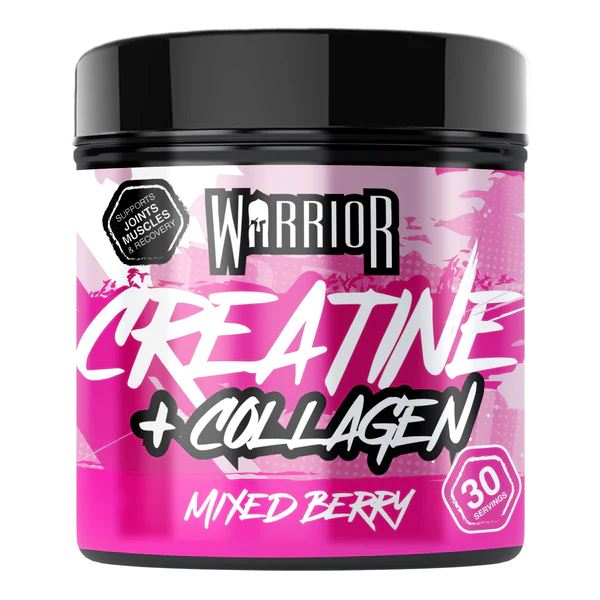 Warrior Creatine Plus Collagen - 270g / Mixed Berry