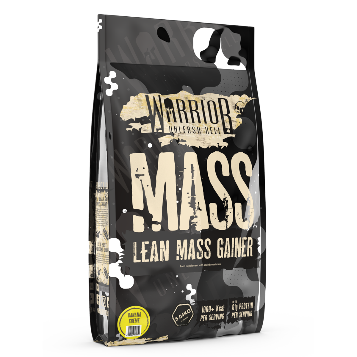 Warrior Lean Mass Gainer 5040g - Double Chocolate