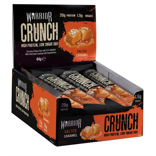 Warrior Crunch Bars 12x64g - Choc Chip Cookie Dough