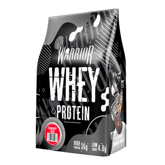 Warrior Whey 1kg - Strawberries and Cream