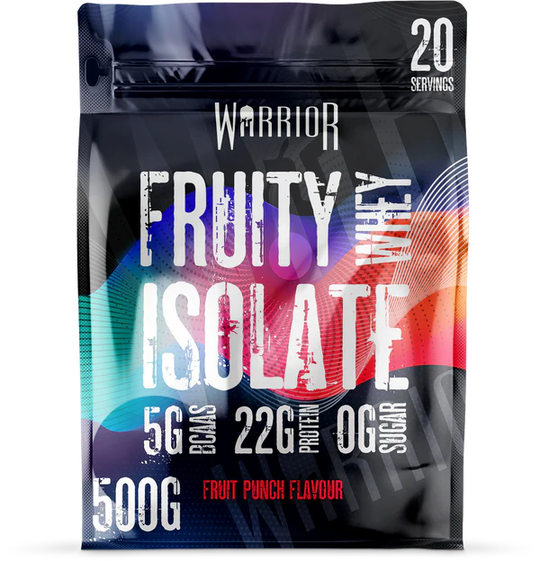 Warrior Fruity Whey Isolate 375g - Sour Apple