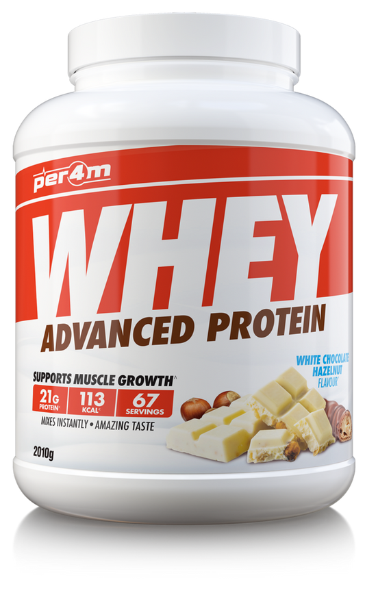 Per4m Advanced Whey Protein 2.01kg - White Chocolate Hazelnut