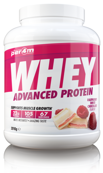 Per4m Advanced Whey Protein 2.01kg - Raspberry White Chocolate